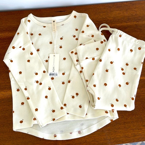 Quincy Mae Other - NWT Quincy Mae size 2-3 Yr orange set